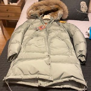 Parajumpers  long bear jacket size large
